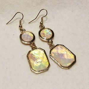 Opal like earrings